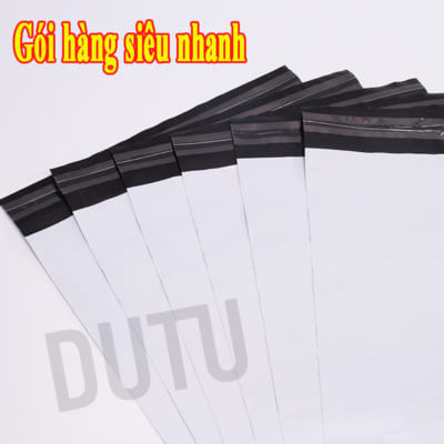 Túi Gói Hàng Niêm Phong Tự Dính Trắng DUTU Túi gói hàng niêm phong tự dính