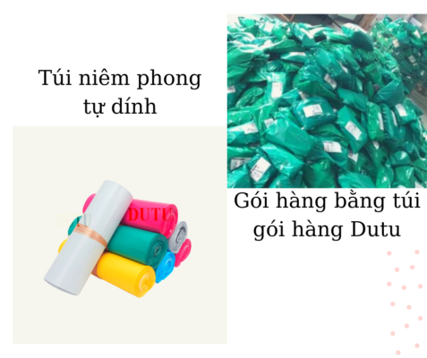 Túi gói hàng niêm phong Dutu