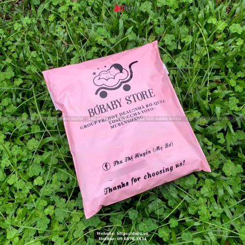 Túi niêm phong in logo khổ dọc